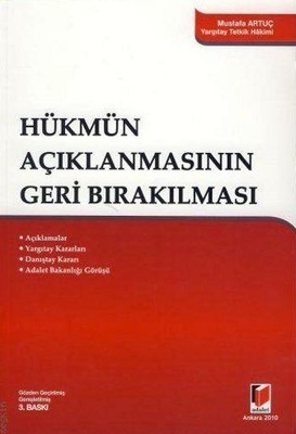 Hükmün Açıklanmasının Geri Bırakılması