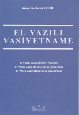 El Yazılı Vasiyetname (Orta Boy)