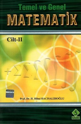 Temel ve Genel Matematik Cilt: 2