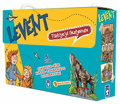 Levent - Türkiye'yi Geziyorum Seti (5 Kitap Takım)