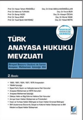 Türk Anayasa Hukuku Mevzuatı