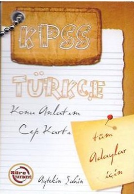 KPSS Türkçe Konu Anlatım Cep Kartı