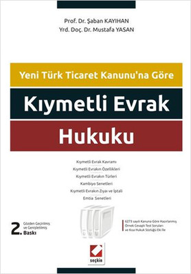 Kıymetli Evrak Hukuku