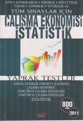 Tüm Sınavlar İçin Çalışma Ekonomisi İstatistik Yaprak Testler