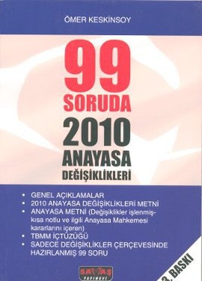 99 Soruda 2010 Anayasa Değişiklikleri