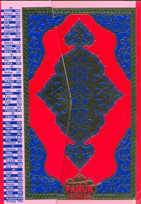 Bilgisayar Hatlı Kur'an-ı Kerim (Orta Boy)/(Kuran-004)