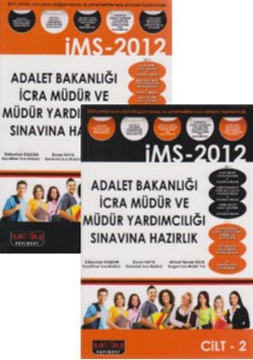 Adalet Bakanlığı İcra Müdür ve Müdür Yardımcılığı Sınavına Hazırlık İMS-2012 (2 Kitap Takım)