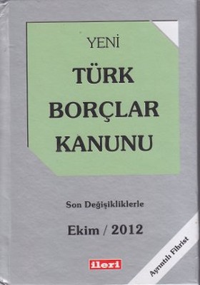 Yeni Türk Borçları Kanunu