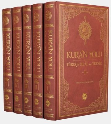Kur'an Yolu Türkçe Meal ve Tefsir (5 Cilt Takım)