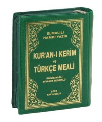 Kur'an-ı Kerim ve Türkçe Meali - Cep Boy Kılıflı Renkli