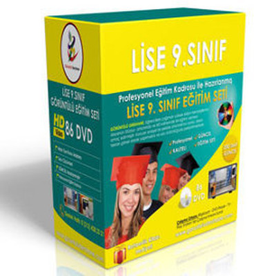 Lise 9. Sınıf Tüm Dersler Görüntülü Eğitim Seti