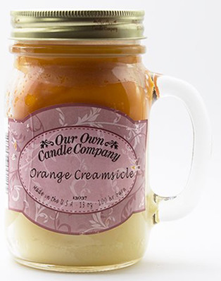 Orange Creamsicle Büyük Kavanoz Mum SIC1-ORC