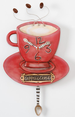 Cappuccino Cup Duvar Saati P8022