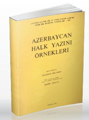 Azerbaycan Halk Yazını Örnekleri