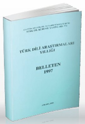 Belleten 1997-Türk Dili Araştırmala