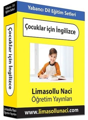 Limasollu Naci Çocuklar İçin İngilizce Seti