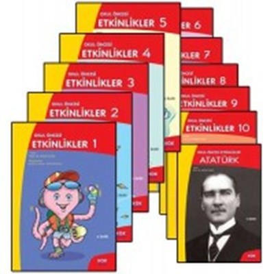 Okul Öncesi Etkinlikler - 12 Kitap Takım