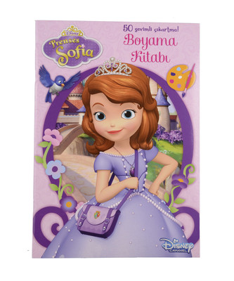Disney Prenses Sofia - Çıkartmalı Boyama Kitabı