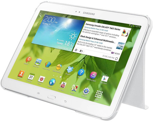 Samsung Galaxy Tab 3 10.1 Kapaklı Kılıf Beyaz EF-BP520BWEGWW60923037028001