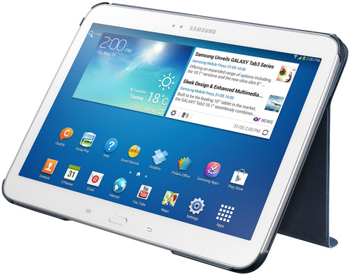 Samsung Galaxy Tab 3 10.1 Kapaklı Kılıf Mavi EF-BP520BLEGWW60923037028004