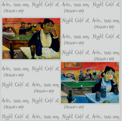 İki Kedi 2X500 'Lük Puzzle Night Cafe' at Arles