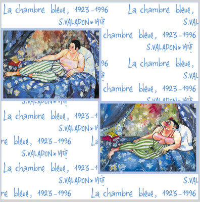 İki Kedi 2X500 'Lük Puzzle La Chambre Bleue