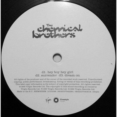 THE CHEMICAL BROTHERS Surrender Vinyl Plak