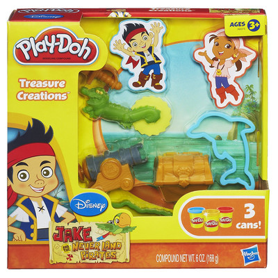 Play-Doh Disney Jake ve Varolmayan Ülkenin Korsanları A6075