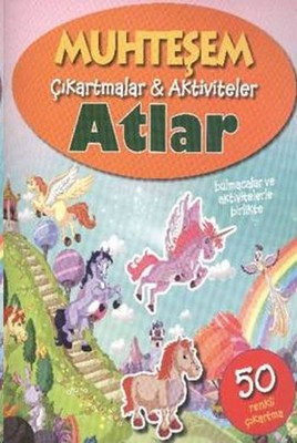 Muhteşem Çıkartmalar Aktiviteler - Atlar