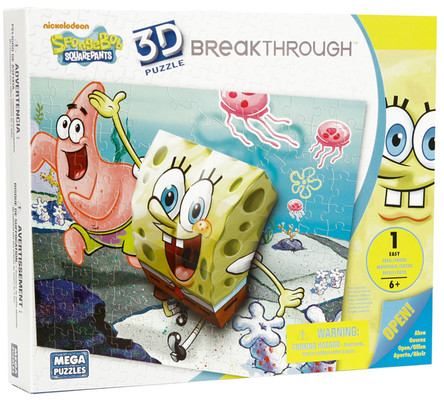 Breakthrough 3D Puzzle Spongebob -1 50690