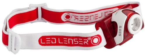 Led Lenser SEO5 Kırmızı Kafa Feneri