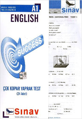 A1 English Success Çek Kopar Yaprak Test (24 Adet)
