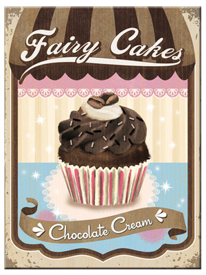 Nostalgic Art Fairy Cakes - Chocolate Cream Magnet 6x8 cm 14287