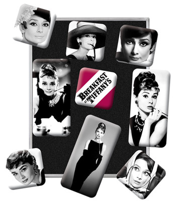 Nostalgic Art Audrey Hepburn Magnet (9 parça) 83040