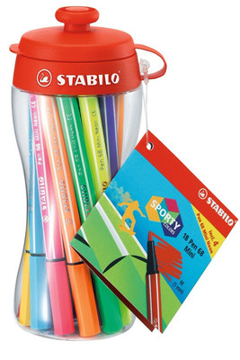 Stabilo Pen 68 Mini Drinking Bottle 18 Renk 668/18-04