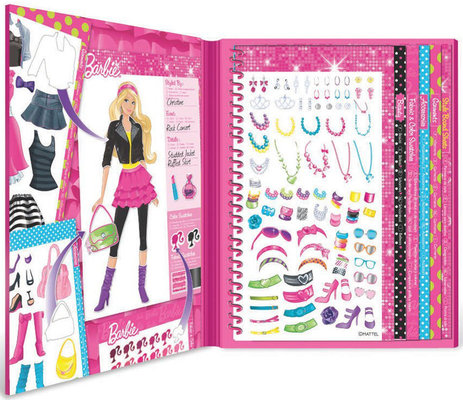 Fashion Angels Barbie Moda Stilisti Albümü (700 Çikartma) Lty22303