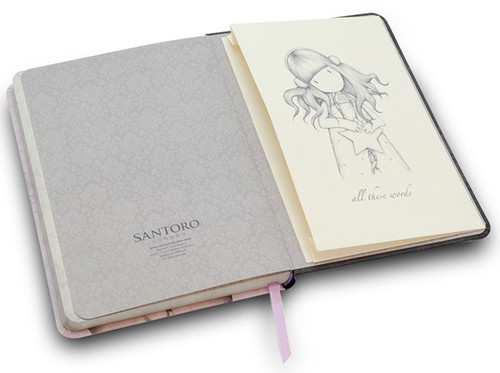 Santoro Gorjuss Hardcover Notebook - All These Words 230Ec29