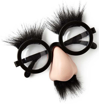 NPW Joke Shop Geek Glasses / Yüz Parti Aksesuarı W8951