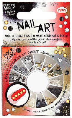 NPW Nail Art Rock Chic Stud Wheel / Şekiller Tırnak Süsleme Taşlar NP5738