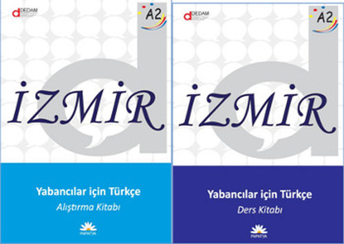 İzmir Yabancılar İçin Türkçe A2 - Ders Kitabı ve Alıştırma Kitabı Set