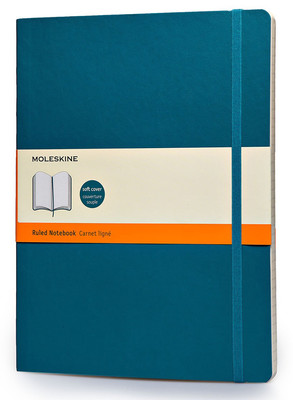 Moleskine Ruled Blue Notebook - Çizgili Mavi Defter