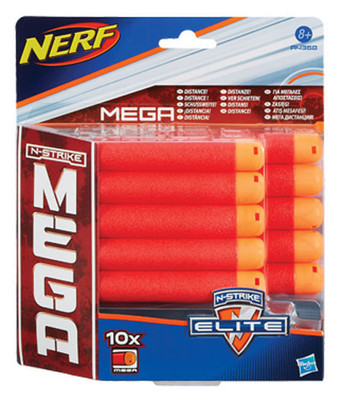 Nerf N-Strike Elite Mega Dart 10'Lu Yedek Paket A4368