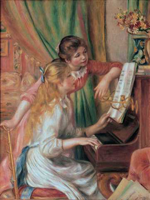 Clementoni 500 Parça Puzzle Renoir - Fanciulle Al Piano 30525.4