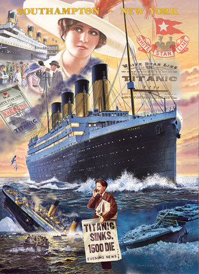 Clementoni 1000 Parça Puzzle Titanic 39271.1