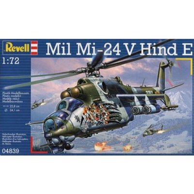 Revell Mil Mi 24V Hind E 4839