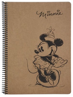 Minnie Mouse Kraft Defter A4 100 Yaprak Cizgili Minnie1001-Ç 30006893