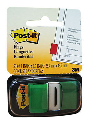 Post-It Index İşaret Bandı Yeşil 50 Yaprak 680-3