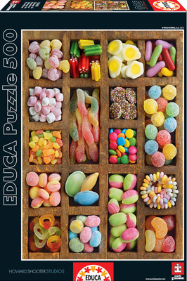 Educa Puzzle Sweet Collage 15963 500'Lük