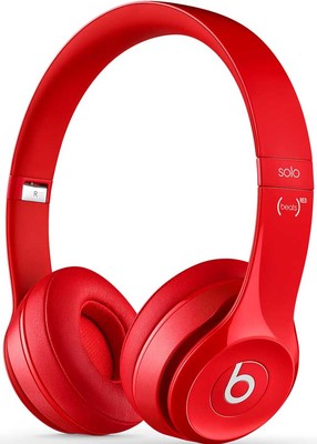 beats solo 2 red