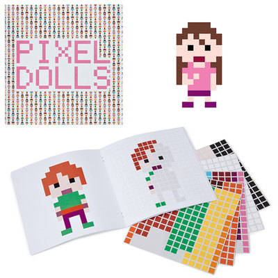 NPW Pixel Dolls / Pixel Karakter Çizim Defteri W9125